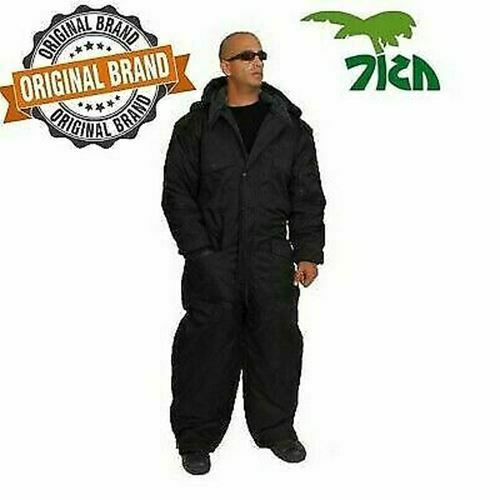 Black Cold Weather Hermonit Winter Gear Coverall water/wind proof L