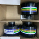 NATO 40mm NBC/CBRN Gas Mask Filter 3-Pak Newest Avail 5yr Shelf-Life Exp 2024