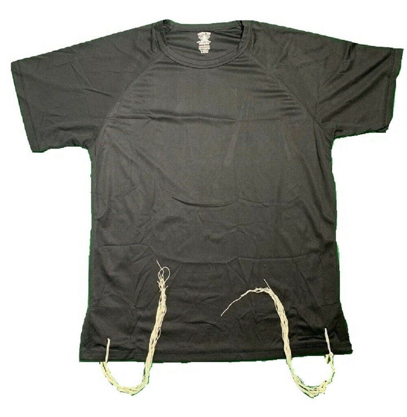 dri-fit Black tzitzit shirt tallit tallis katan israel jewish kosher tzitzis men