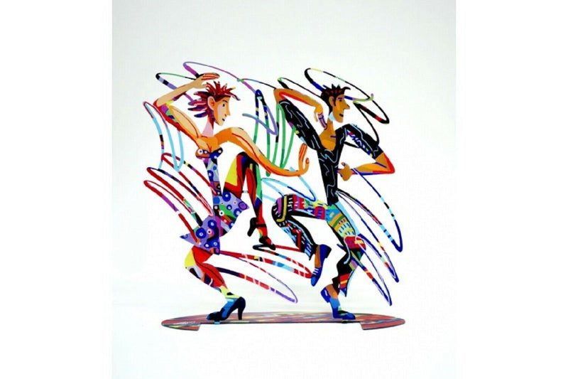 David Gerstein Art Dancers Twisters Metal Modern Sculpture