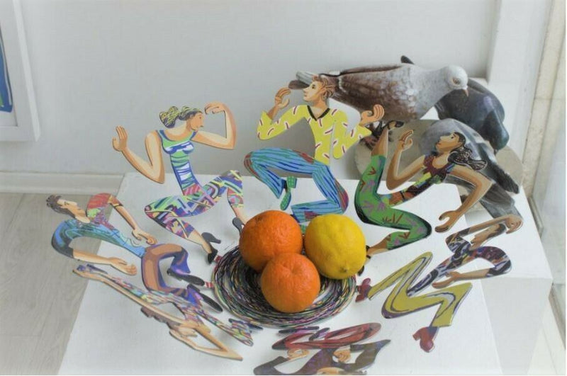 David Gerstein Disco Bowl Metal Modern Wall Sculpture