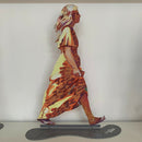 Walking in Tel Aviv Creation By David Gerstein Modern Pop Art Innocent Walker