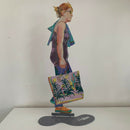 Walking in Tel Aviv Creation By David Gerstein Shopping Bag Walker Urban