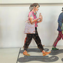 Walking in Tel Aviv Creation By David Gerstein Modern Pop Art- Water Drinker