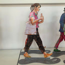 Walking in Tel Aviv Creation By David Gerstein Modern Pop Art- Water Drinker