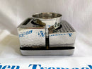 Yair Emanuel Havdalah Set - Comes Apart - Hammer Work - Silver Judaica Nickel
