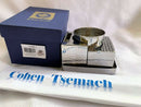 Yair Emanuel Havdalah Set - Comes Apart - Hammer Work - Silver Judaica Nickel