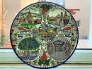 Hand Painted Armenian Ceramic Decorative Plate Holy Land (10.5") very rare