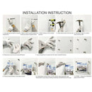 Shema Israel Printing on tempered glass Wall Art Home Decor Modern Art 15.8"x7.9