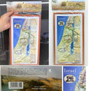3D Topography BIBLE MAP 15" Biblical Study 12 Tribes of Israel Old New Testament