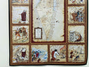 Bible stories Map illustrated Land of Israel judaica map 26"X18" Poster Holyland