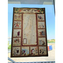 Bible stories Map illustrated Land of Israel judaica map 26"X18" Poster Holyland