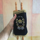 Amazing Judaica Jewis Sefer Torah Scroll Book Bible Hebrew&Velvet cover israel