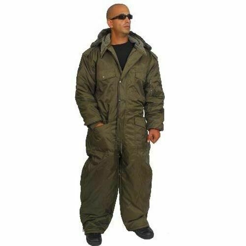 IDF Israel Olive Cold Weather Hermonit Winter Gear Coverall water proof XL