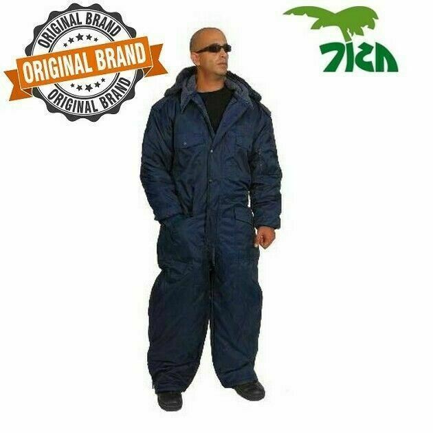 Israeli Navy Blue Cold Weather "Hermonit" Winter Gear Coverall waterproof SizeXL