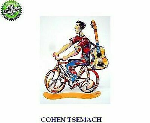 David Gerstein Art Guitar Troubador Troubadour Rider Metal Modern Art Sculpture