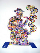 David Gerstein Metal Art - Saxophone Player Jazz Club - Metal Modern Sculpture