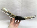 very rare shofar kudu silver Special star of david judaica 16"-17" + free stand