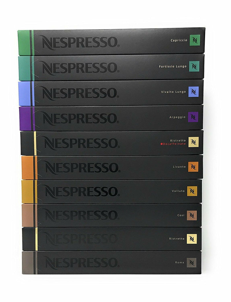 nespresso original line capsules 100 count variety pack capsules mixed flavors