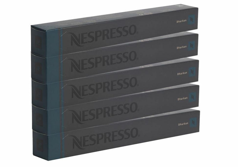 Nespresso OriginalLine Espresso Capsules, DHARKAN 100 Count