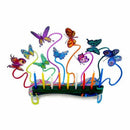 Butterflies Hanukkah Menorah by David Gerstein - Israeli Art & Gifts