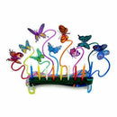 Butterflies Hanukkah Menorah by David Gerstein - Israeli Art & Gifts