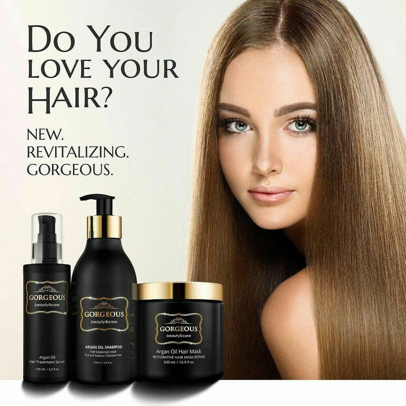 Premium-Arganöl-Shampoo mit keratin- sulfatfreiem Shampoo für alle Haare