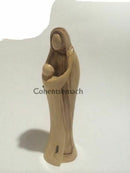 Statue en bois d&