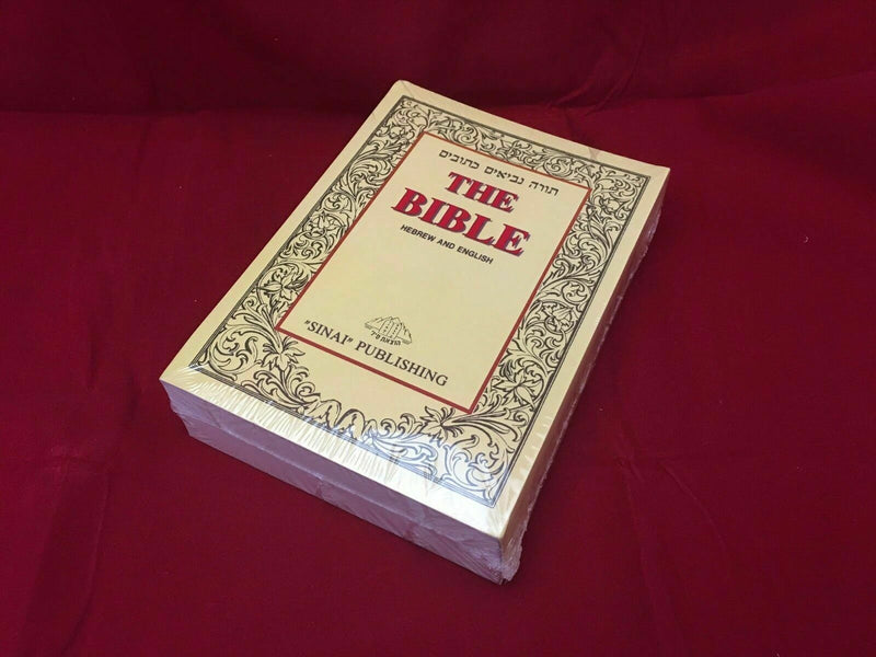 Libro biblico ebraico-inglese Tanakh Torah + Nevi&