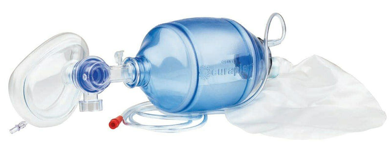 Medical PVC 100% Latex-Free Bag Valve CPR Manual Resuscitator adult