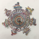 David Gerstein Cycling Time clock Decorative wall Clocks Laser Sublimation Print