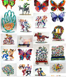 David Gerstein Cycling Time clock Decorative wall Clocks Laser Sublimation Print