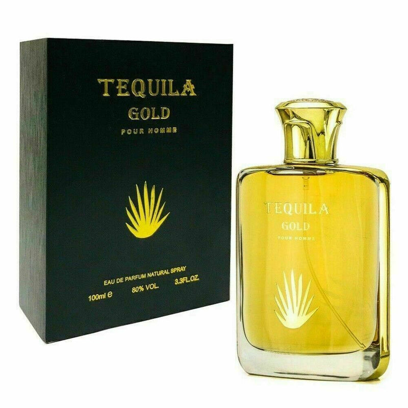 TEQUILA GOLD POUR HOMME Eau De Parfum 3.3 Fl.oz 100ml Spray BRAND NEW IN THE BOX