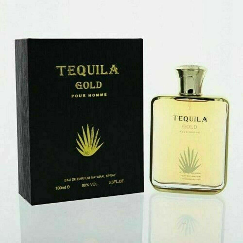 TEQUILA GOLD POUR HOMME Eau De Parfum 3.3 Fl.oz 100ml Spray BRAND NEW IN THE BOX