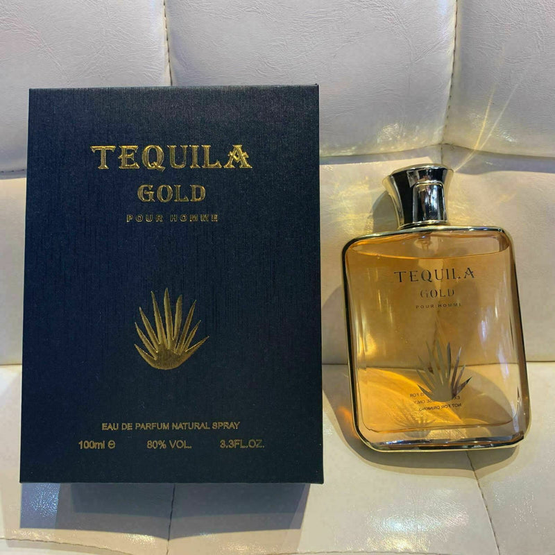 TEQUILA GOLD POUR HOMME Eau De Parfum 3.3 Fl.oz 100ml Spray BRAND NEW IN THE BOX