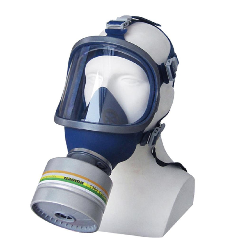40mm Filter Canister Full Face Gas Mask Facepiece Respirator Painting Spraying