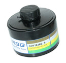 40mm Filter Canister Full Face Gas Mask Facepiece Respirator Painting Spraying