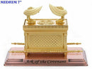 The Ark of the Covenant Gold Plated Table Top   7"