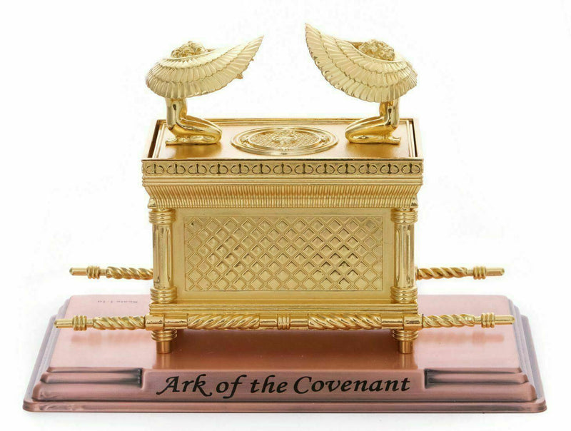 The Ark of the Covenant Gold Plated Table Top   7"