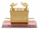 Gold Ark of the Covenant & Testimony on Copper Base Large Size Replica