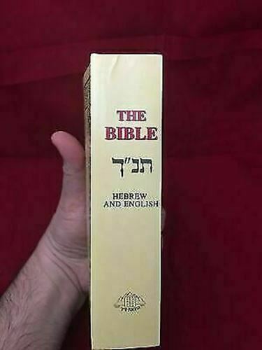 Livre de la Bible hebreu-anglais Testament de la Torah Tanach pour le Shabbat