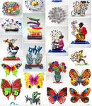 Walking in Tel Aviv Creation By David Gerstein Modern Pop Art -World Traveler