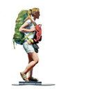 Walking in Tel Aviv Creation By David Gerstein Modern Pop Art -World Traveler