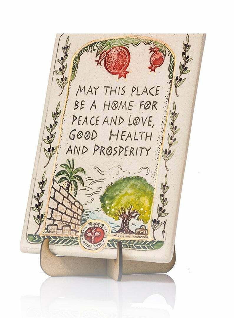 Amaizing Wall Hanging Plaque May this place Home Blessing Wall Plaque Special