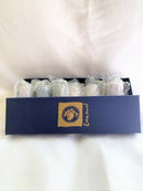 Yair Emanual Set of 6 Small Kiddush Goblets Cups with Tray Aluminum Multicolor