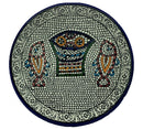 Tabgha - Miracle of Loaves and Fish Armenian Ceramic Plate - Large Mosaic Plate