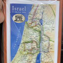 The Holy Land in the time of Jesus 3-D Topographic Wall MAP 14" Bible Sites