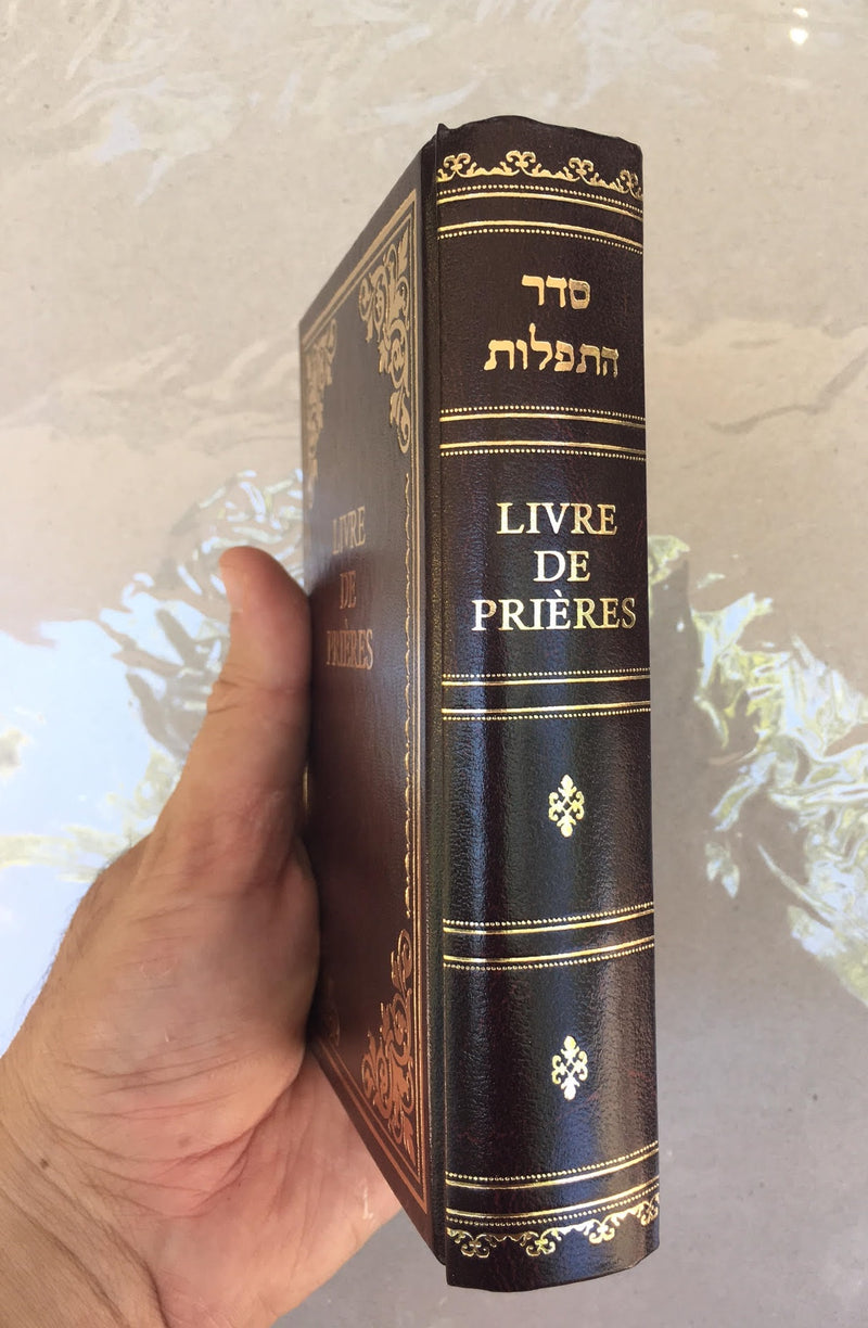 siddur book hebrew & french, livre de prières francais prière juif siddour [Text