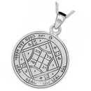 Silver 925 Mini King Solomon Amulet Love Charm Talisman Kabbalah Pendant Israel