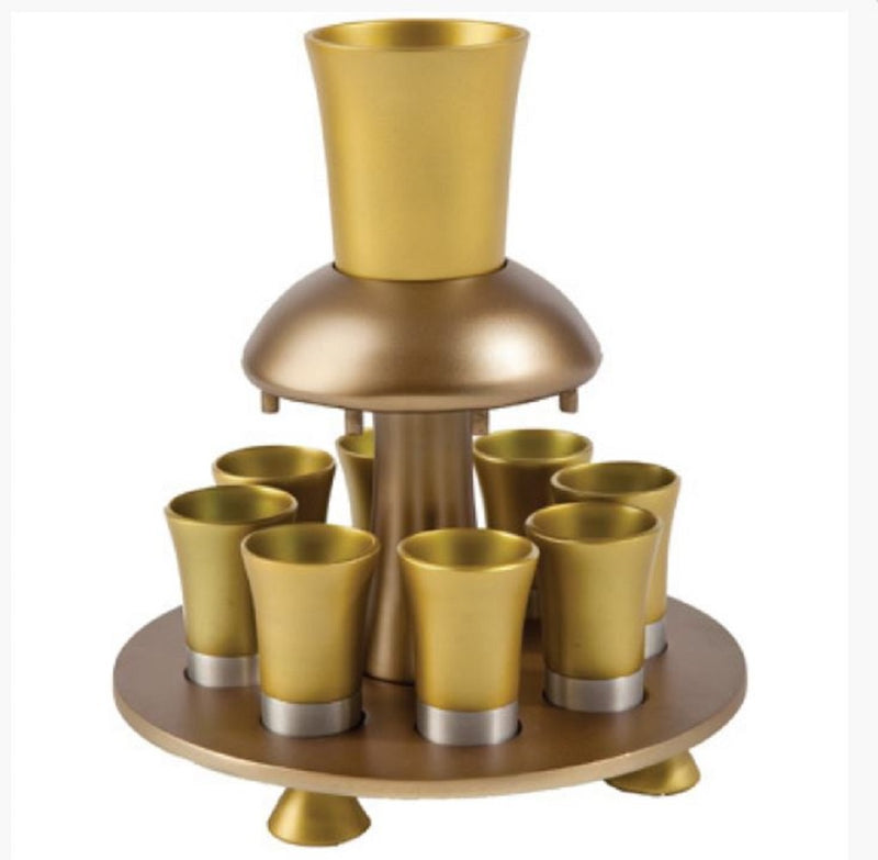 Anodize Aluminum Kiddush Fountain Gold